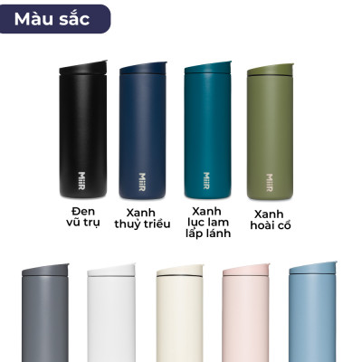 Bình giữ nhiệt MiiR Flip Traveler nắp mở tiện lợi thương hiệu Mỹ nhập khẩu chính hãng 
