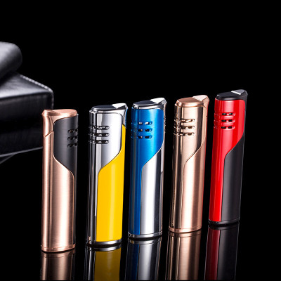 Vỏ Hột Quẹt Bật Lửa Gas Jobon ZB-985 Khò 1 tia cực mạnh thiết kế nhỏ gọn - giao màu ngẫu nhiên