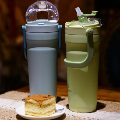 Cốc giữ nhiệt Inox 304 Kalpen E3 dung tích 700ml chuẩn Đức - Xanh lá, Xanh Ngọc