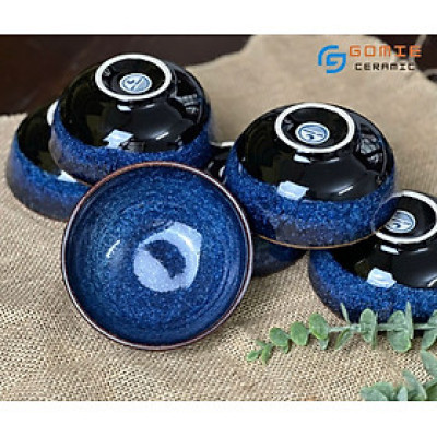Bát Cơm D11 Men Hỏa Biến Các Màu - Gốm sứ Bát Tràng