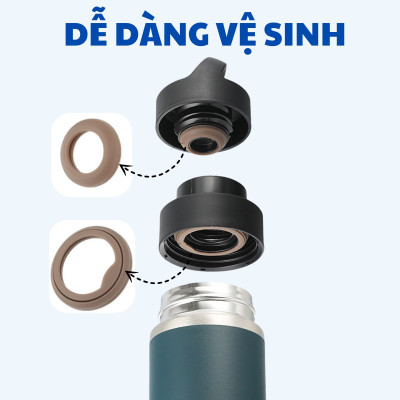 Bình Giữ Nhiệt Lưỡng Tính Tiger MKB-T048 (480ml)