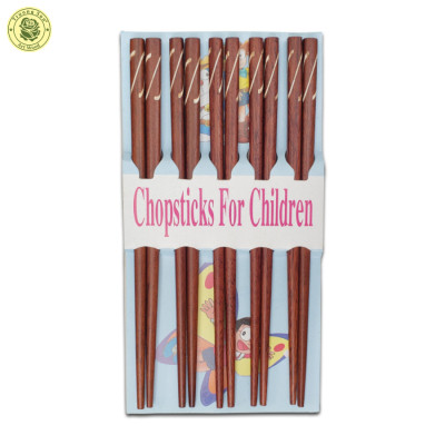 Bộ 5 Đôi Đũa Tập Ăn Cho Bé Gỗ Xoay Dài 19 cm - Đồ Dùng Nhà Bếp Thương Hiệu Trường Sơn