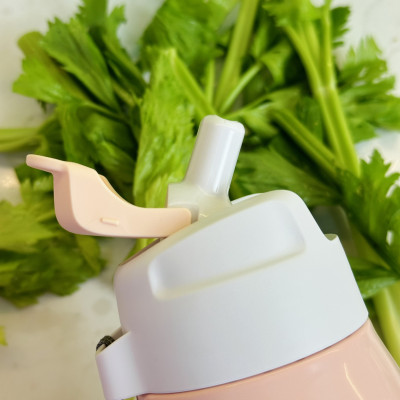 Bình nước giữ nhiệt 330ml có ống hút Mini Lohas - Tupperware chính hãng