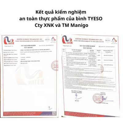 Bình trà giữ nhiệt TYESO TS-8875 600ml có lọc trà , Hàng chính hãng