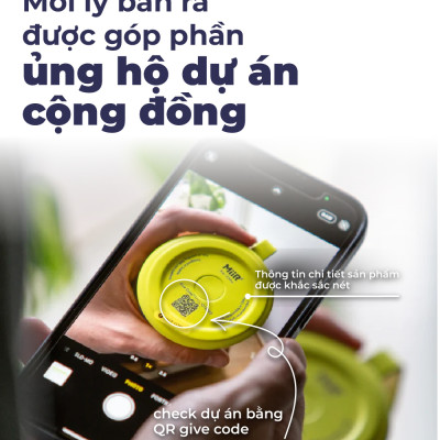 MiiR - Ly giữ nhiệt Tumbler Kèm Ống Hút - Màu Xanh Sương Mai/ Hồng Gỗ- 473ml