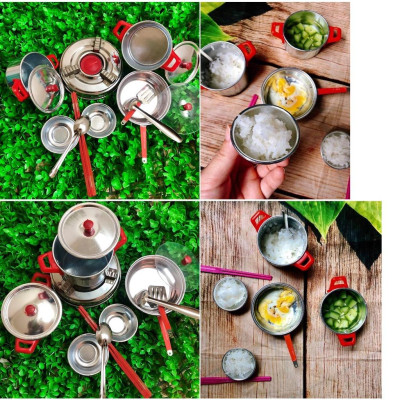 Bộ Đồ Chơi Nấu Ăn Bằng Nhôm Dày - Dụng cụ Mô hình nhà bếp nhà bếp như thật. Chuyên phục vụ Sp Gia dụng, Khuôn làm bánh,