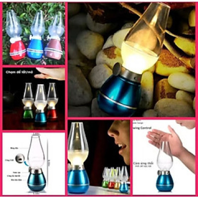 1 ĐÈN DẦU ĐIỆN KIỂU CỔ TRANG TRÍ NHÀ QUÁN ĐÈN THỜ CÚNG CẢM BIẾN THÔNG MINH