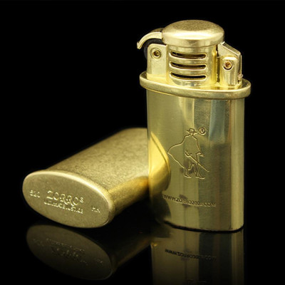 Vỏ Hột Quẹt Bật Lửa Xăng Đá Zorro/ Kuboy KZ520 Có Buồng Chắn Gió Nắp Giữ Xăng Tốt