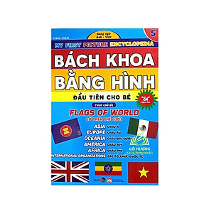 Sách - Bách khoa bằng hình đầu tiên cho bé theo chủ đề quyển 5 - song ngữ Anh Việt - Quét mã QR nghe đọc