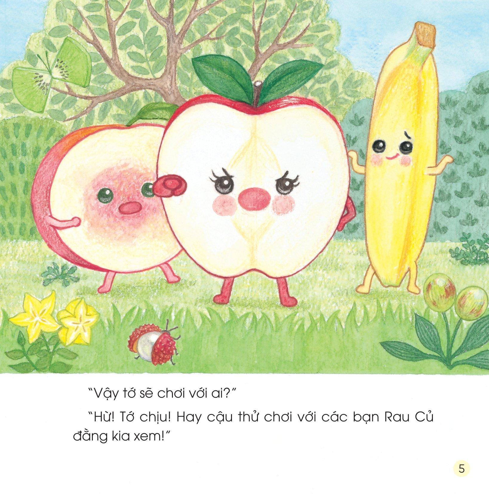 Sách Ehon - Sức Mạnh Của Những Người Bạn Trái Cây - Hiệp Sĩ Chanh Đánh Bay Mùi Hôi