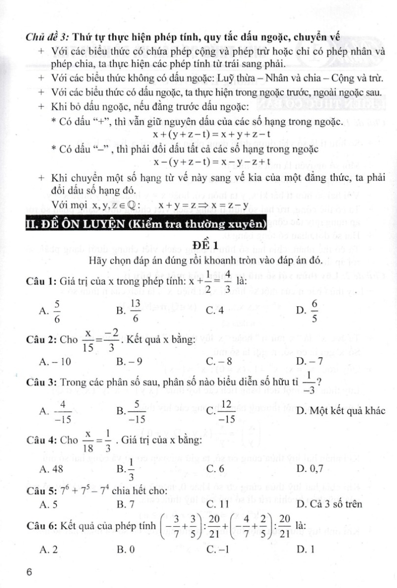 Sách tham khảo- Bộ Đề Kiểm Tra Toán 7 (Bám Sát SGK Chân Trời Sáng Tạo)_HA