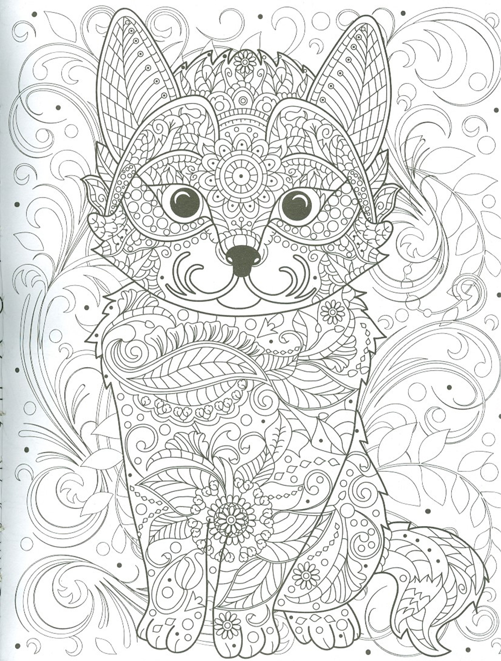 Sách Tô Màu Người Lớn - ĐỘNG VẬT HOANG DÃ: Tô Màu Cho Cuộc Sống Bình Yên Và Thư Giãn (Adult Colouring Book -Wilderness: Colouring For Peace And Relaxation)