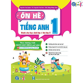 Ôn Hè Tiếng Anh Lớp 1 - Dành cho học sinh lớp 1 lên 2 - Bản Quyền