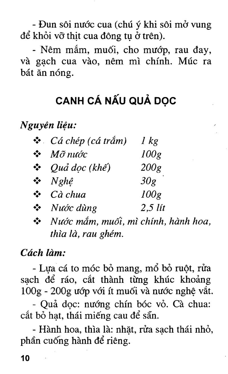 Các Món Canh Ngon (Tái Bản 2016)