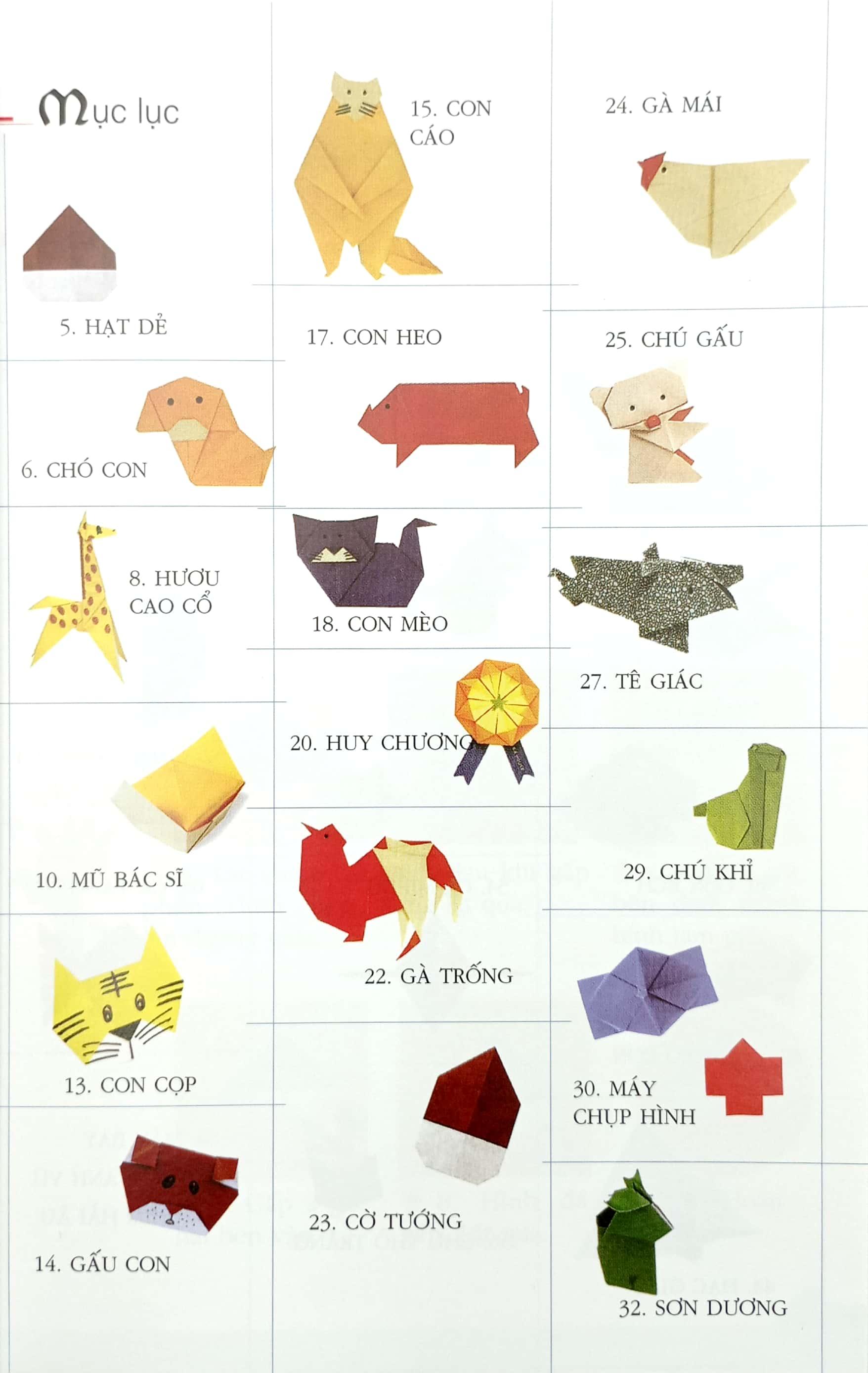 Origami Trò Chơi Gấp Giấy Dành Cho Trẻ Em - Tập 2 (Tái Bản 2023)