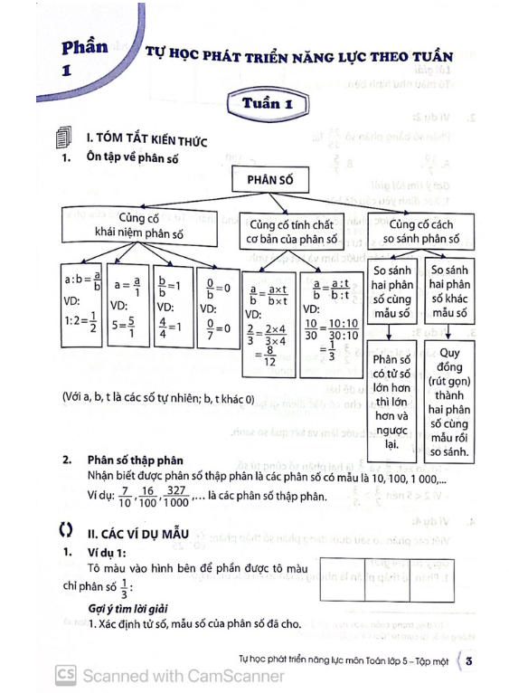 Sách - Tự học phát triển năng lực môn Toán lớp 5 tập 1