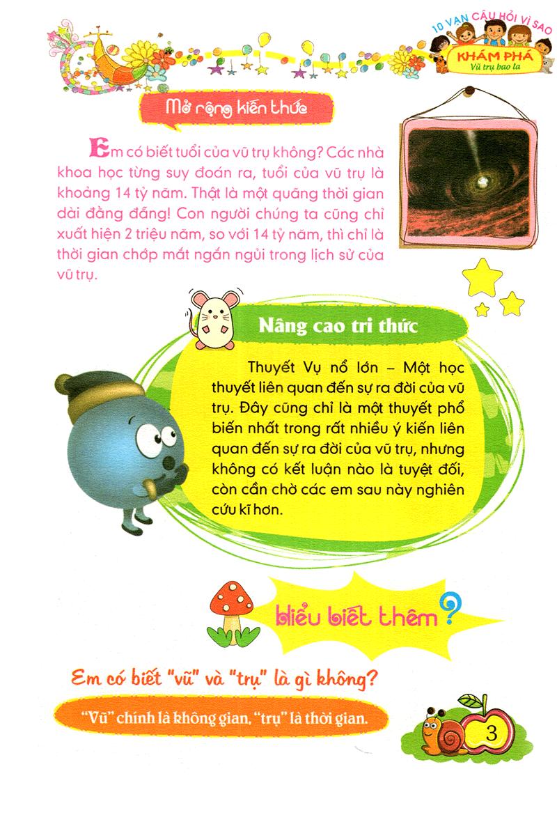 10 Vạn Câu Hỏi Vì Sao - Khám Phá Vũ Trụ Bao La