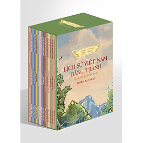 LỊCH SỬ VIỆT NAM BẰNG TRANH - BẢN MÀU (HỘP 16 CUỐN)