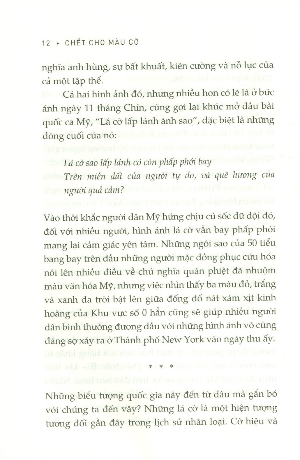 Chết Cho Màu Cờ - Quyền Lực Và Chính Trị Của Những Lá Cờ (Bìa Cứng)
