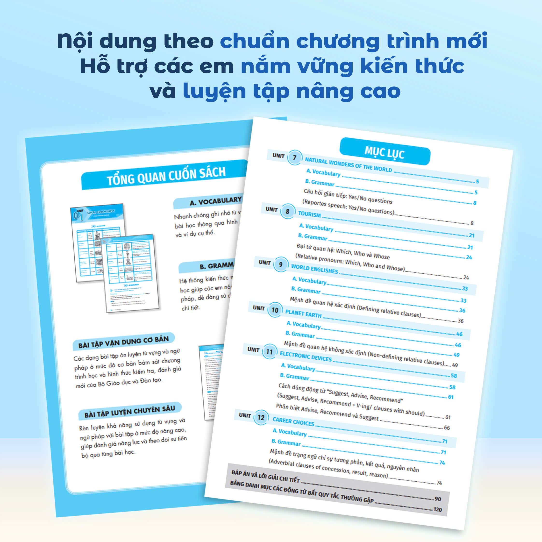 Luyện chuyên sâu ngữ pháp và bài tập tiếng anh Lớp 9 tập 2 (Global)