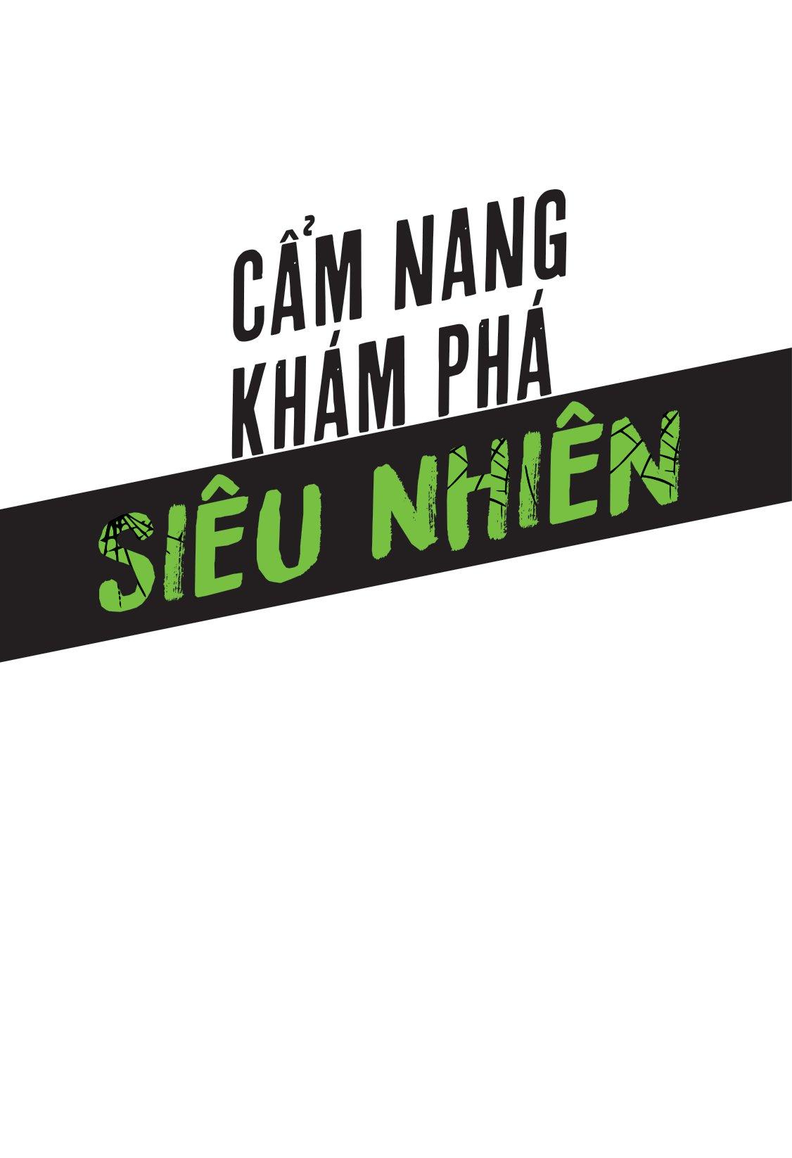 Cẩm Nang Khám Phá Siêu Nhiên