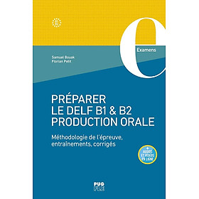 Sách học tiếng Pháp PREPARER LE DELF B1 & B2 PRODUCTION ORALE