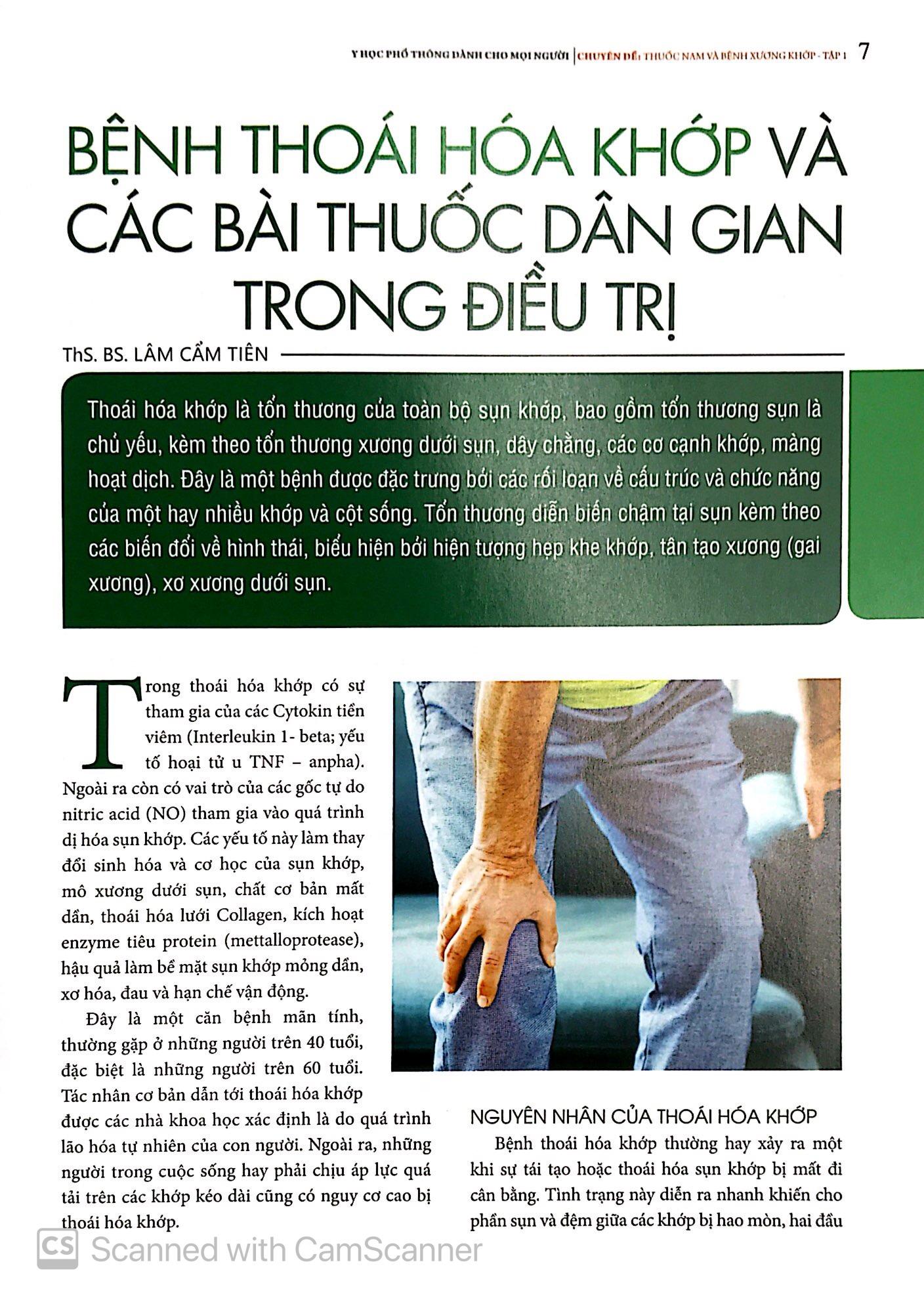 Y Học Phổ Thông Dành Cho Mọi Người - Chuyên Đề: Thuốc Nam Và Xương Khớp - Tập 1