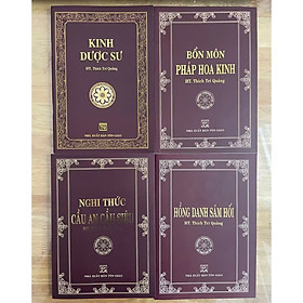 Sách - Hồng Danh Sám Hối, Nghi Thức Cầu An Cầu Siêu, Bổn Môn Pháp Hoa Kinh, Kinh Dược sư ( HT Thích Trí Quảng)