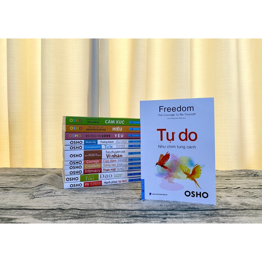 Combo OSHO Trọn Bộ 12 Cuốn - First News (FN)
