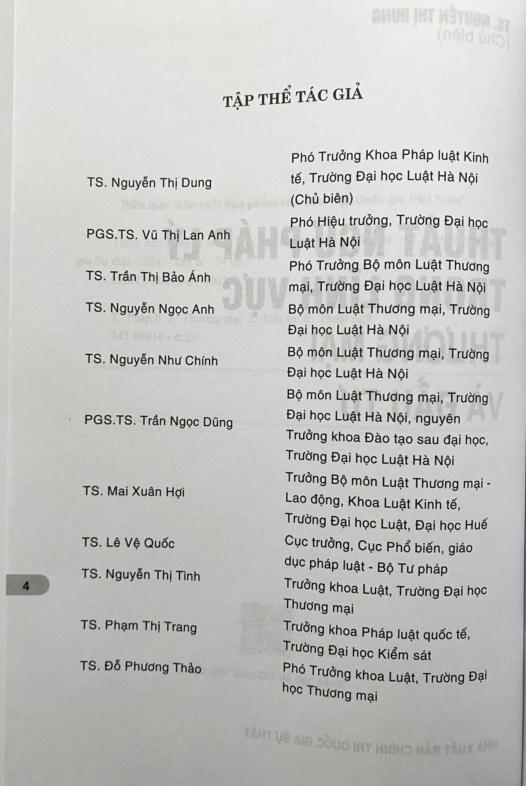 Thuật Ngữ Pháp Lý Trong Lĩnh Vực Thương Mại và Đầu Tư