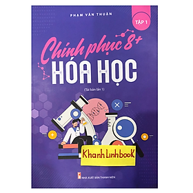 Sách - Chinh phục 8+ hóa học tập 1 (Masterbook)