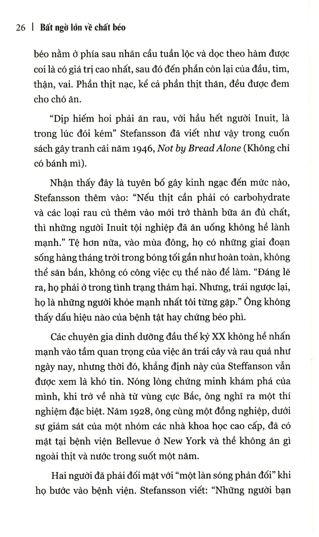 Bất Ngờ Lớn Về Chất Béo