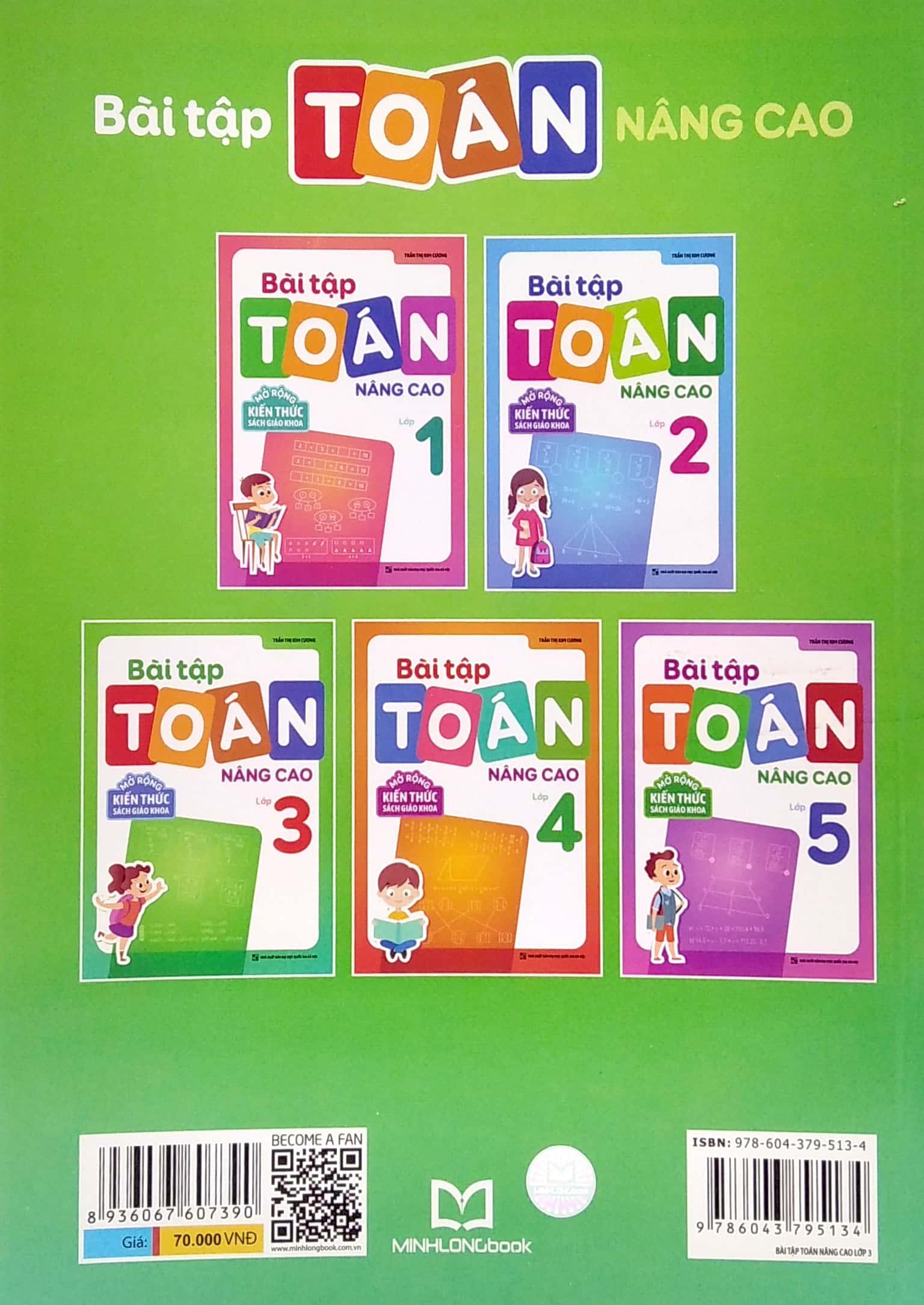Bài Tập Toán Nâng Cao Lớp 3 - Mở Rộng Kiến Thức Sách Giáo Khoa