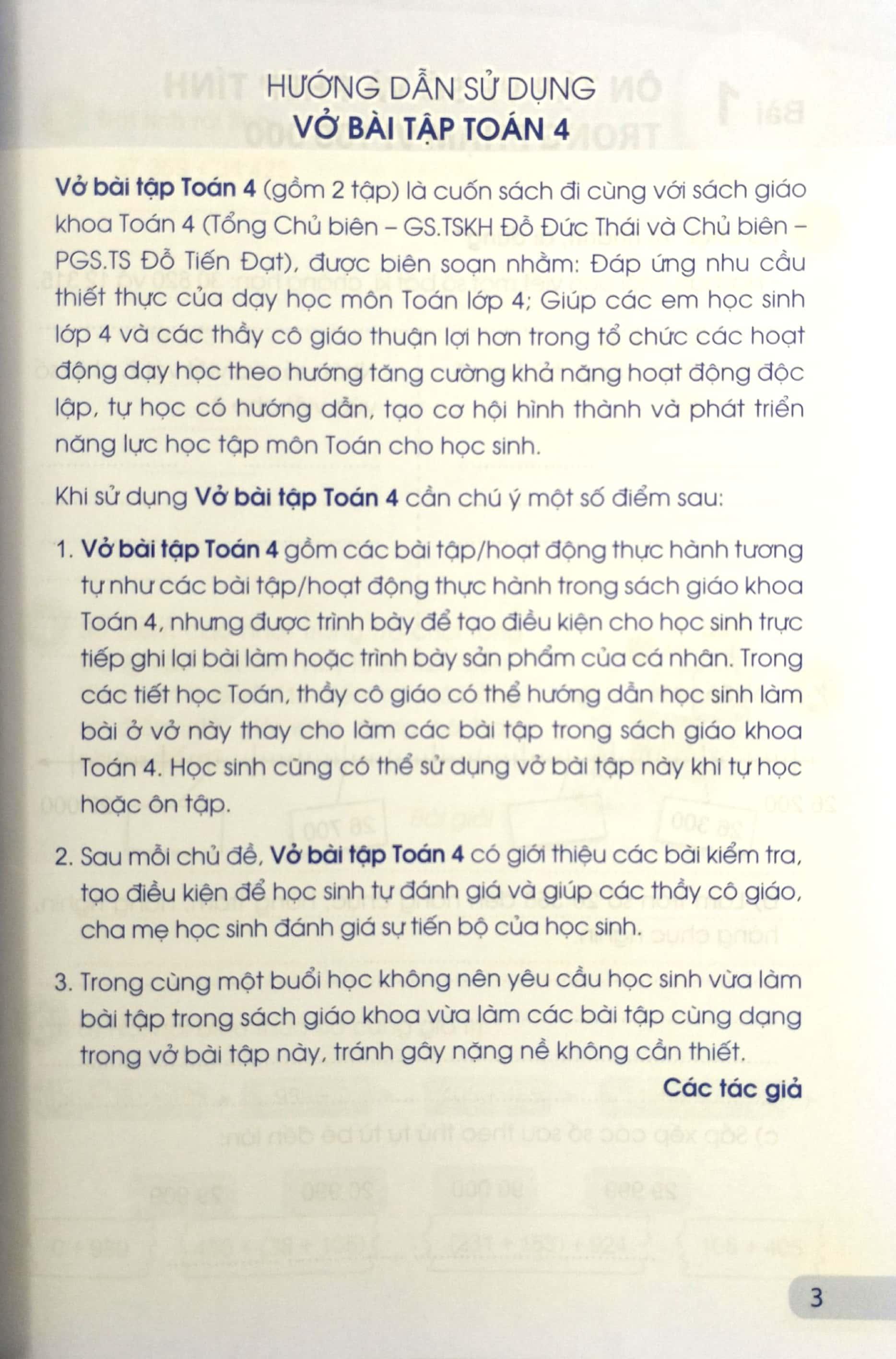 Vở Bài Tập Toán 4 - Tập 1 (Cánh Diều) (Chuẩn)
