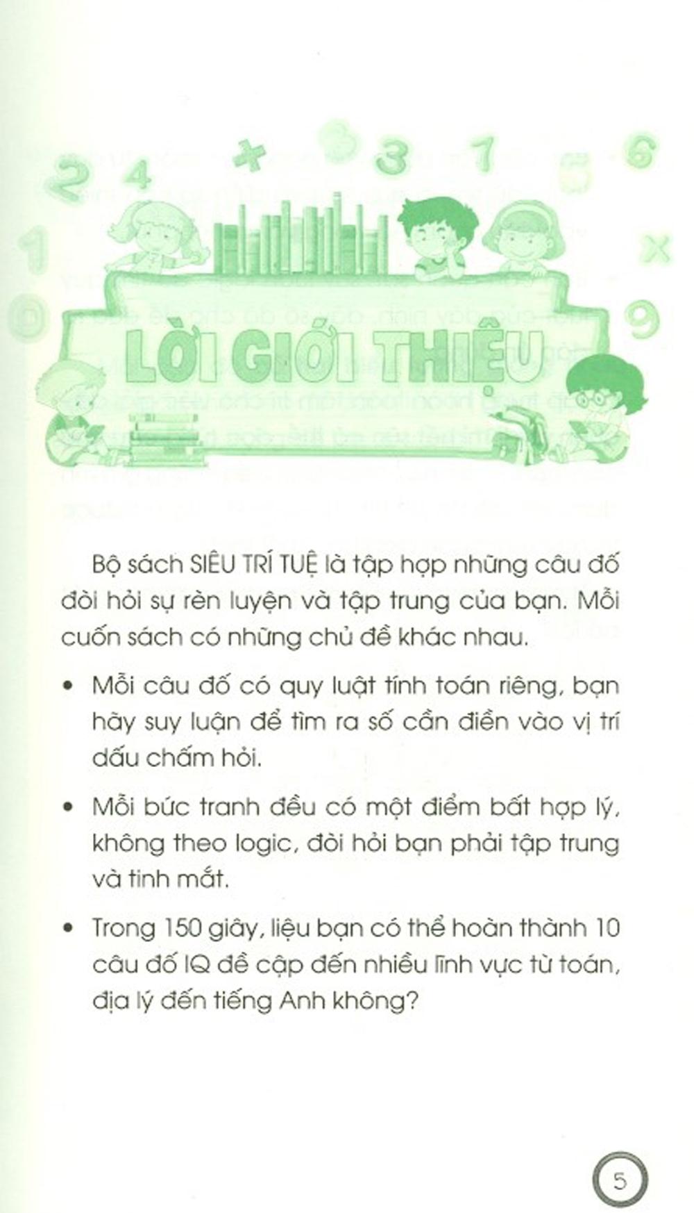 Siêu Trí Tuệ - Nâng Cao Trí Tuệ Và Luyện Não