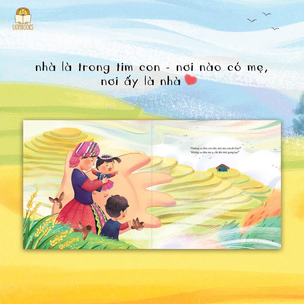 Sách - Nhà Ở Trong Tim Con (Combo 2 Cuốn Về Nhà Thôi Và Chỉ Dài Một Gang Tay / Lẻ Cuốn) - Lionbooks