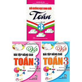 Combo 3 Cuốn: Vở Bài Tập Nâng Cao Toán Lớp 3 + Bồi Dưỡng Học Sinh Giỏi Toán 3 (Bám Sát SGK Kết Nối) - HA