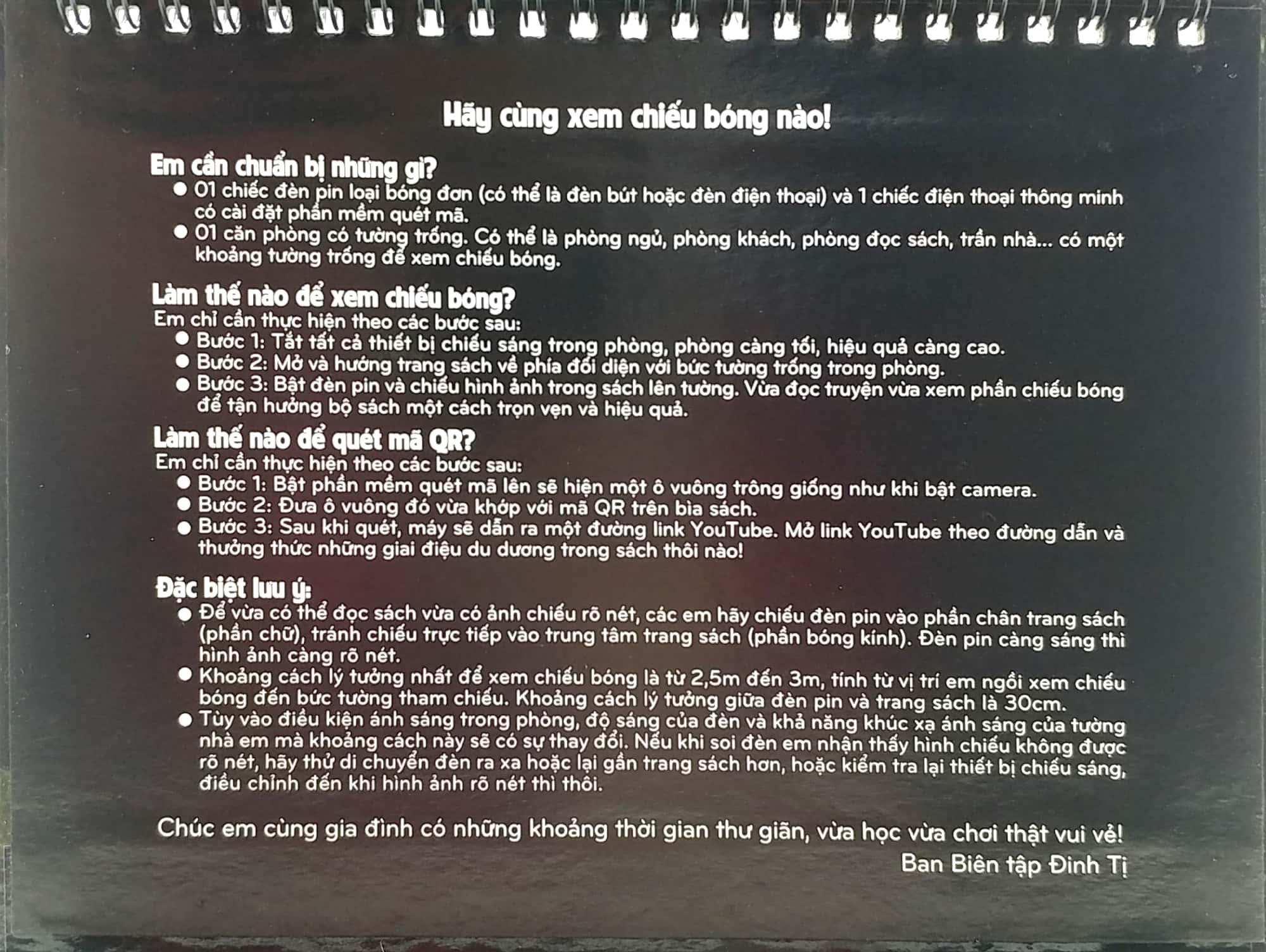Sách Tương Tác - Sách Chiếu Bóng - Cinema Book - Rạp Chiếu Phim Trong Sách - Tấm Cám