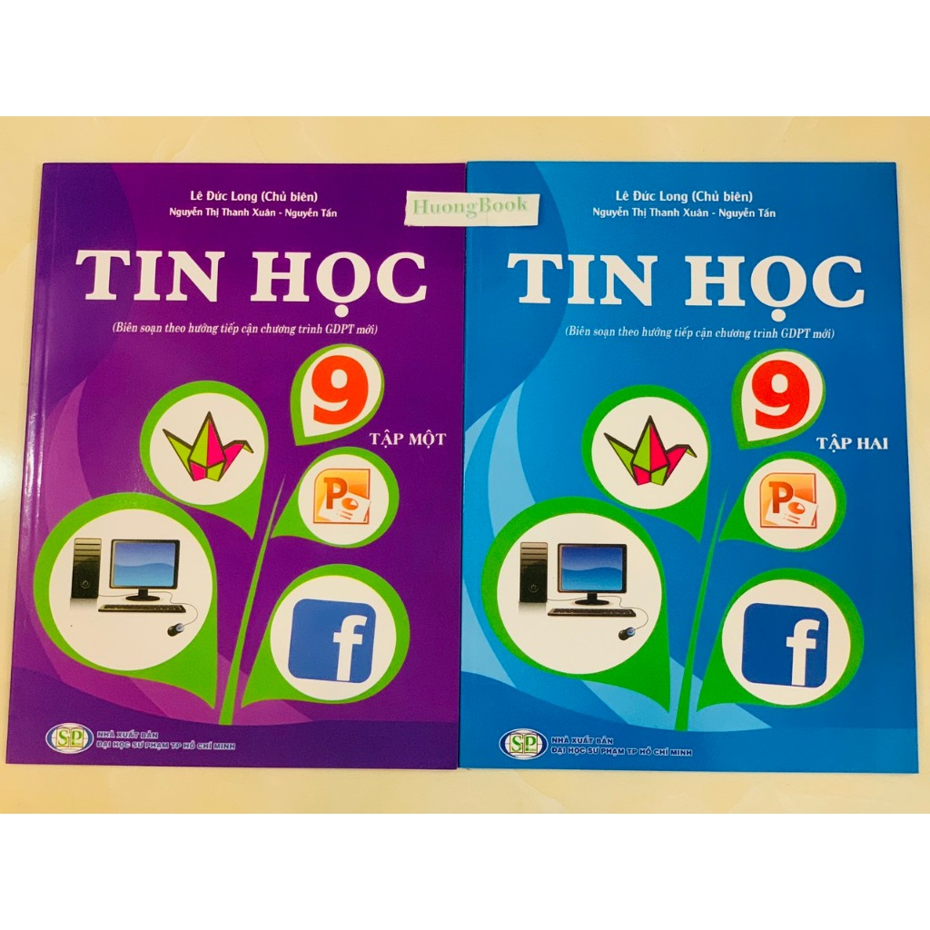 Sách - Combo Tin học Lớp 9 - Tập 1 + 2 (KP)