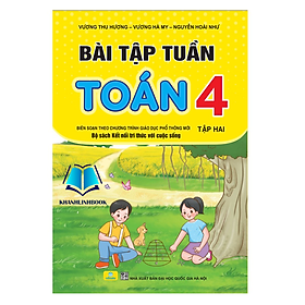 Sách - Bài Tập Tuần Toán 4 - tập 2 - Kết Nối Tri Thức