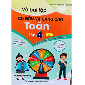 Sách - Vở bài tập cơ bản và nâng cao Toán lớp 4 - tập 1