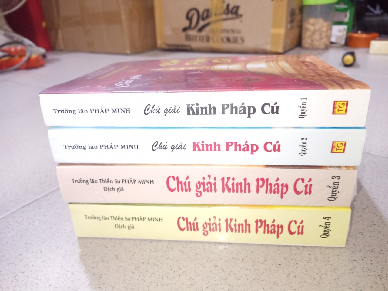 Chú giải kinh pháp cú - Bộ 4 cuốn