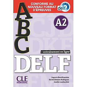 Sách học tiếng Pháp ABC DELF ADULTE NIV.A2 + LIVRET + CD