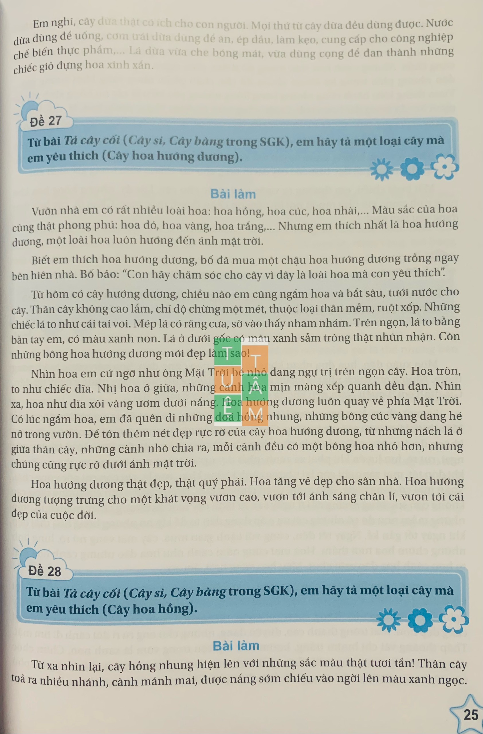 Sách - Những bài làm văn mẫu lớp 4 (Cánh diều)