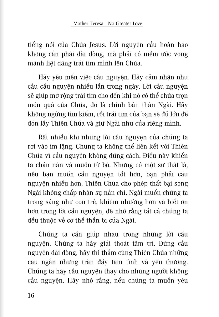 Mẹ Teresa - Trên Cả Tình Yêu (Tái Bản)