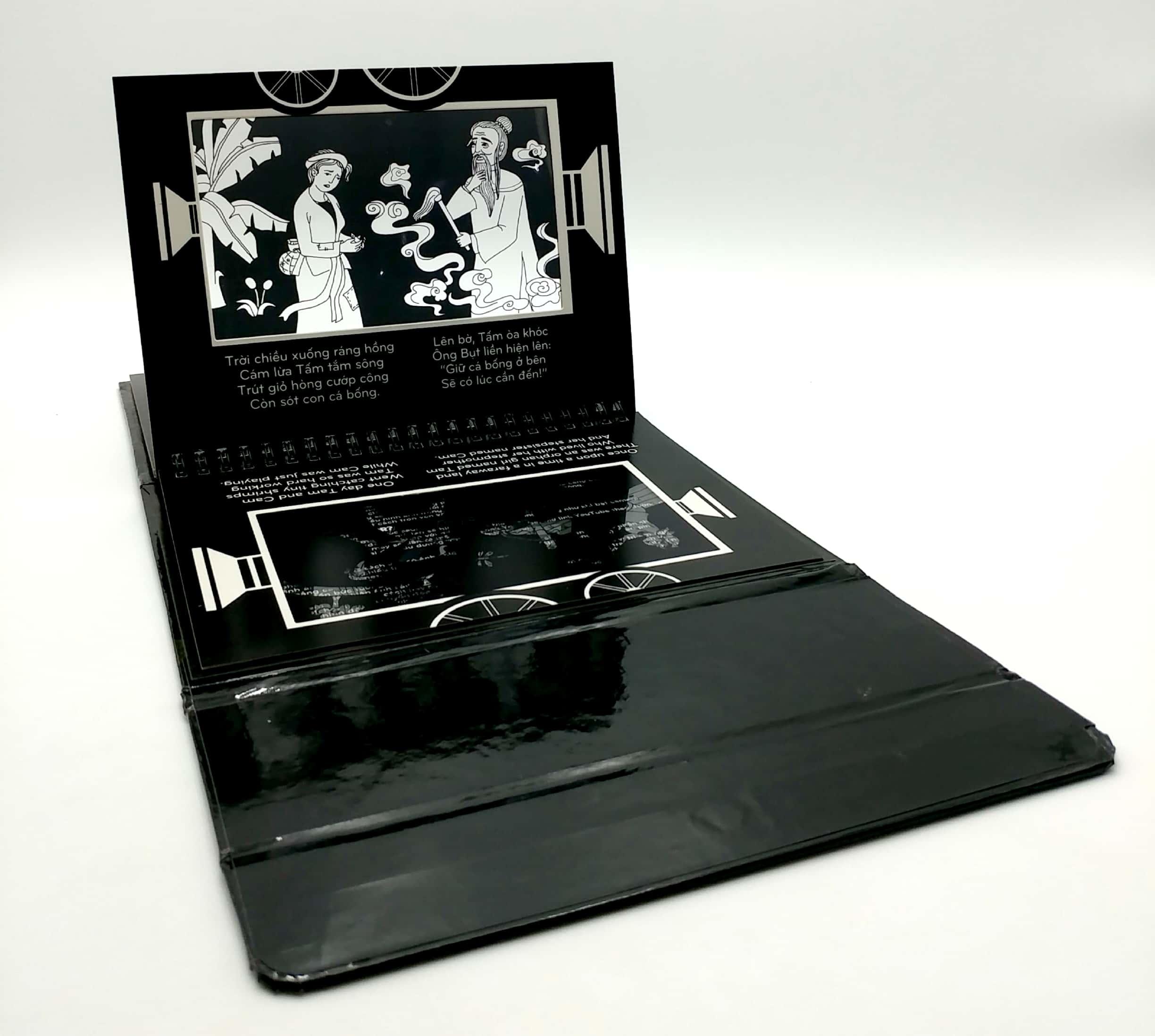 Sách Tương Tác - Sách Chiếu Bóng - Cinema Book - Rạp Chiếu Phim Trong Sách - Tấm Cám