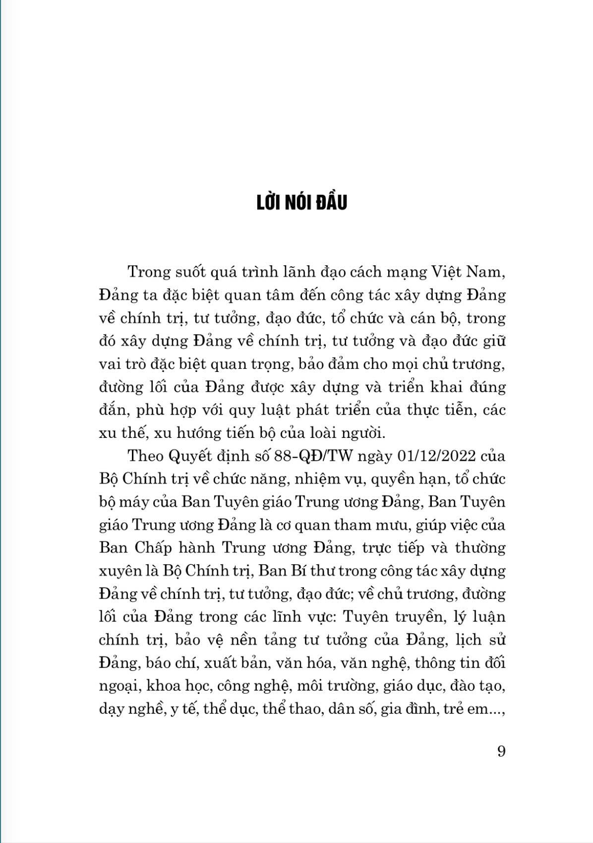 Tài liệu nhận thức và triển khai công tác xây dựng Đảng về chính trị, tư tưởng, đạo đức trong giai đoạn hiện nay