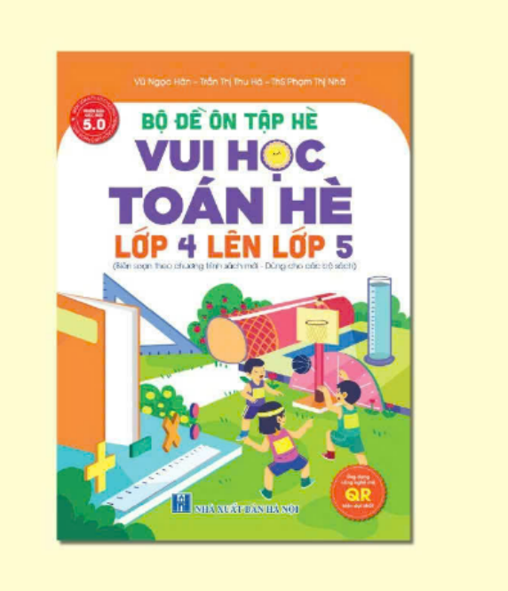 Sách - Bộ Đề Ôn Tập Hè Tiếng Việt và Bộ Đề Ôn Tập Hè Vui Học Toán Hè (lớp 1.2.3.4.5) tùy chọn