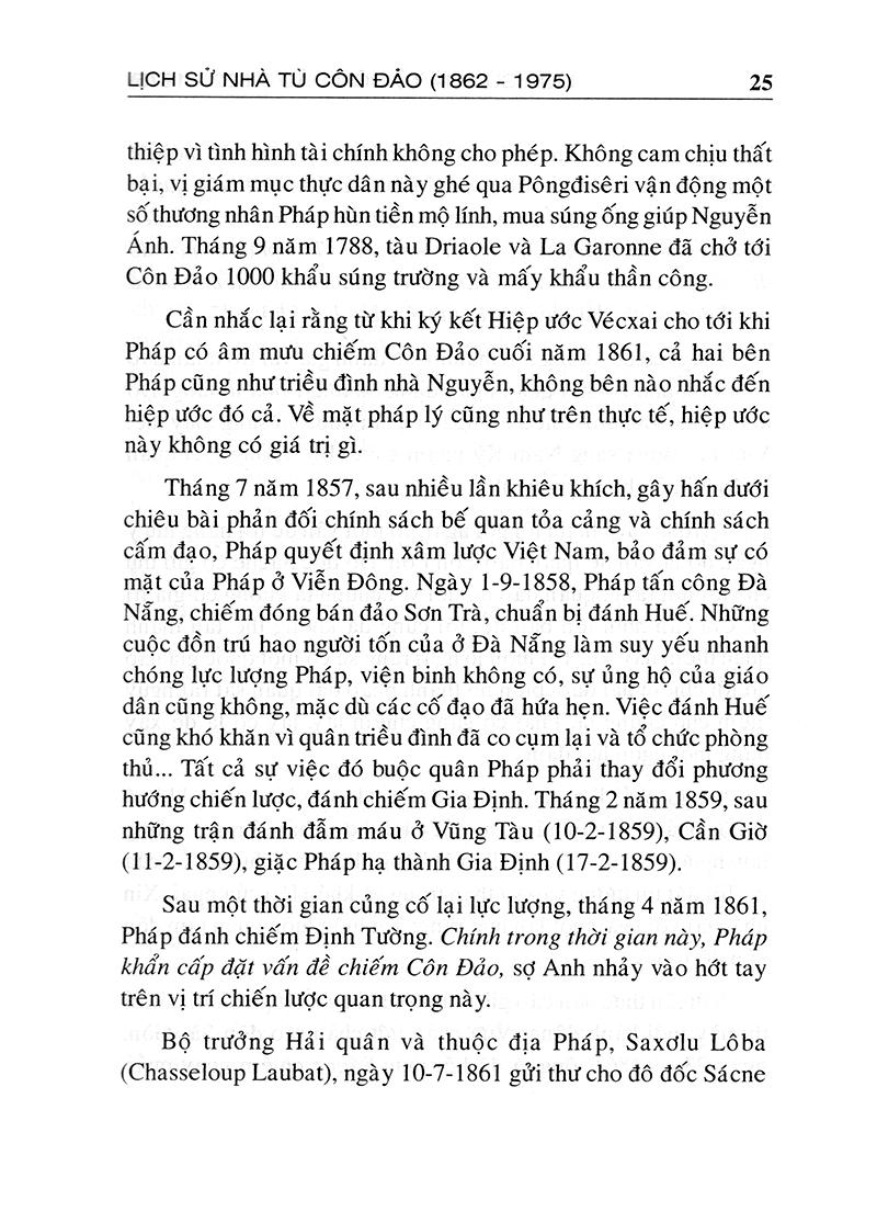 Lịch Sử Nhà Tù Côn Đảo