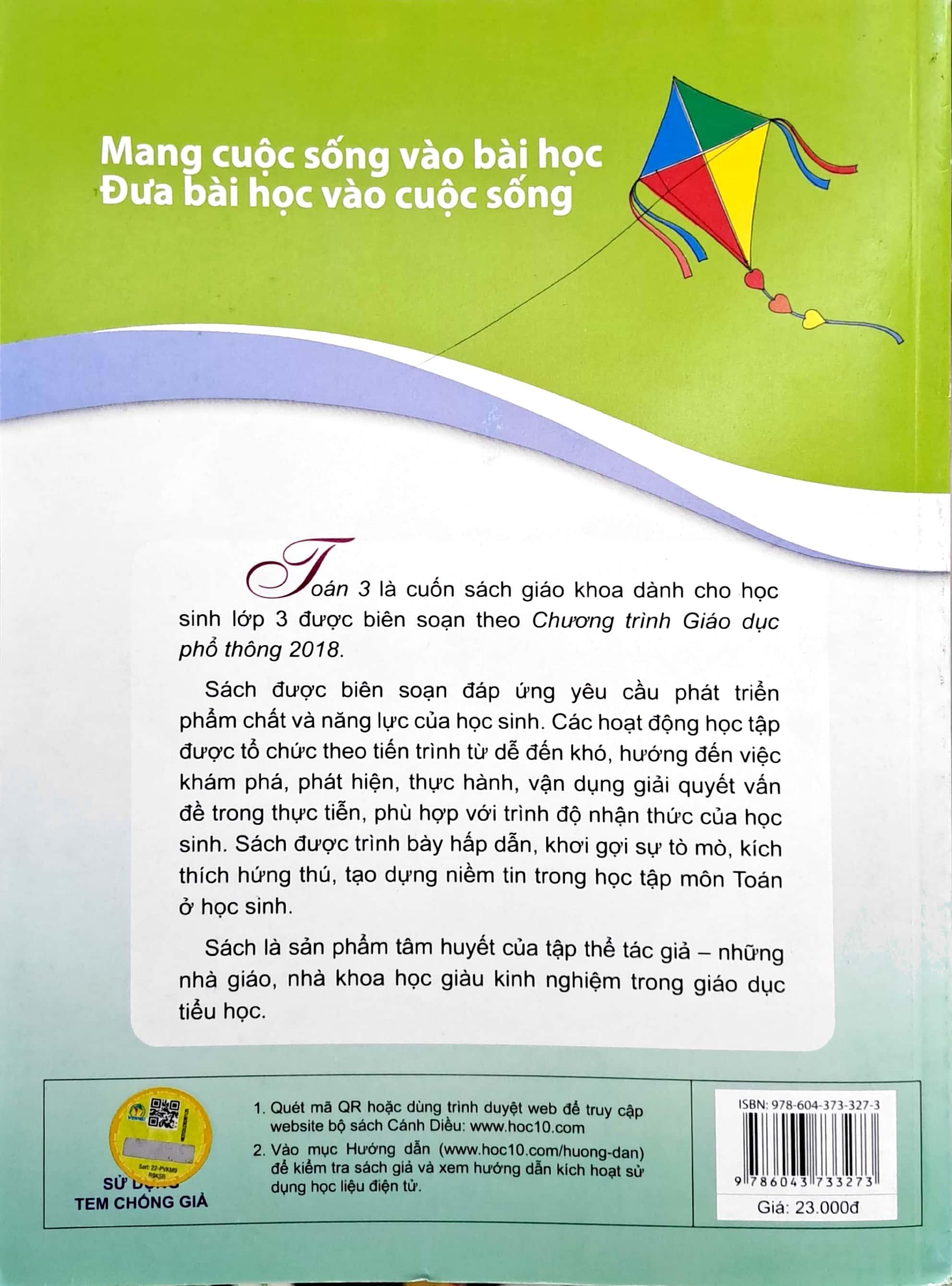 Toán 3 - Tập 1 (Cánh Diều) (2023)